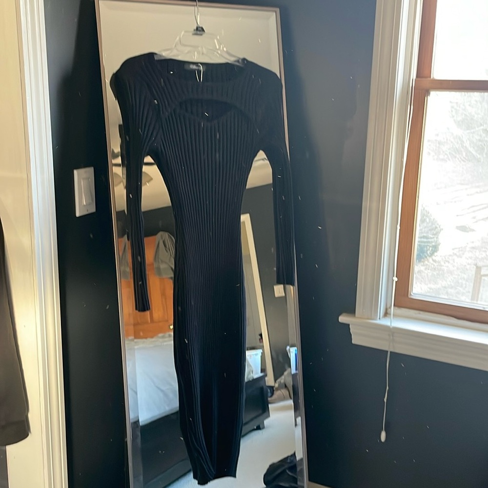 Black Sweater Dress l Small